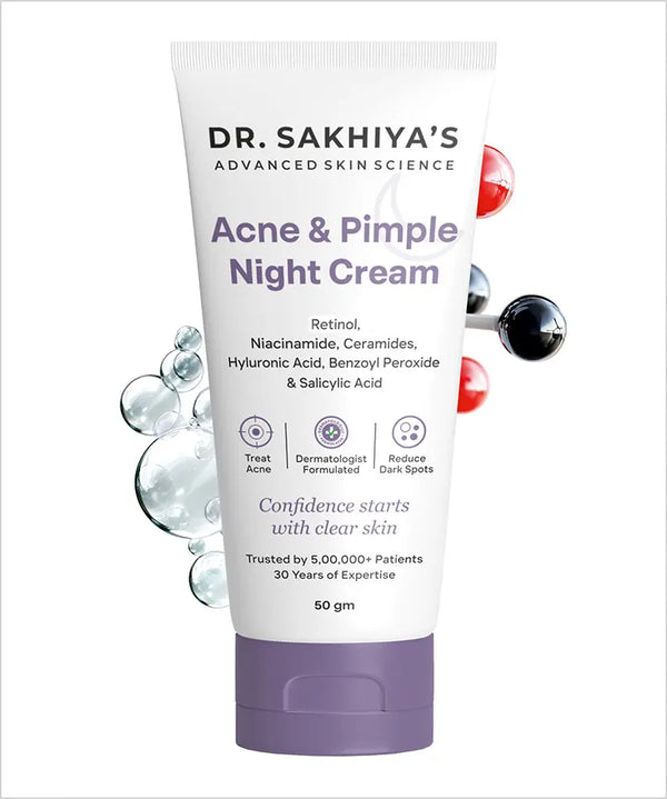 Dr. Sakhiya’s Acne & Pimple Night Cream