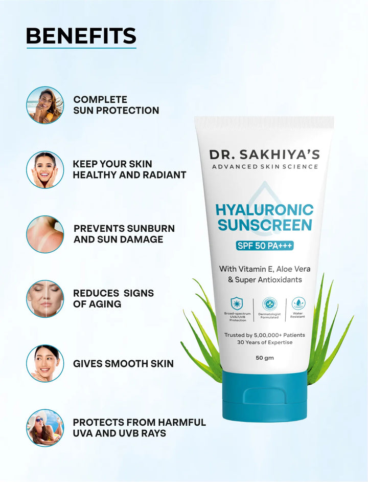 Benefits of Hyaluronic Sunscreen