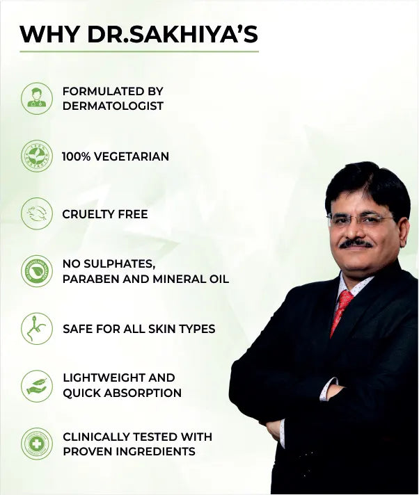 Why Dr. Sakhiya's Acne & Pimple Face Serum