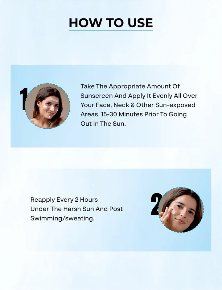 How to use Hyaluronic Sunscreen?