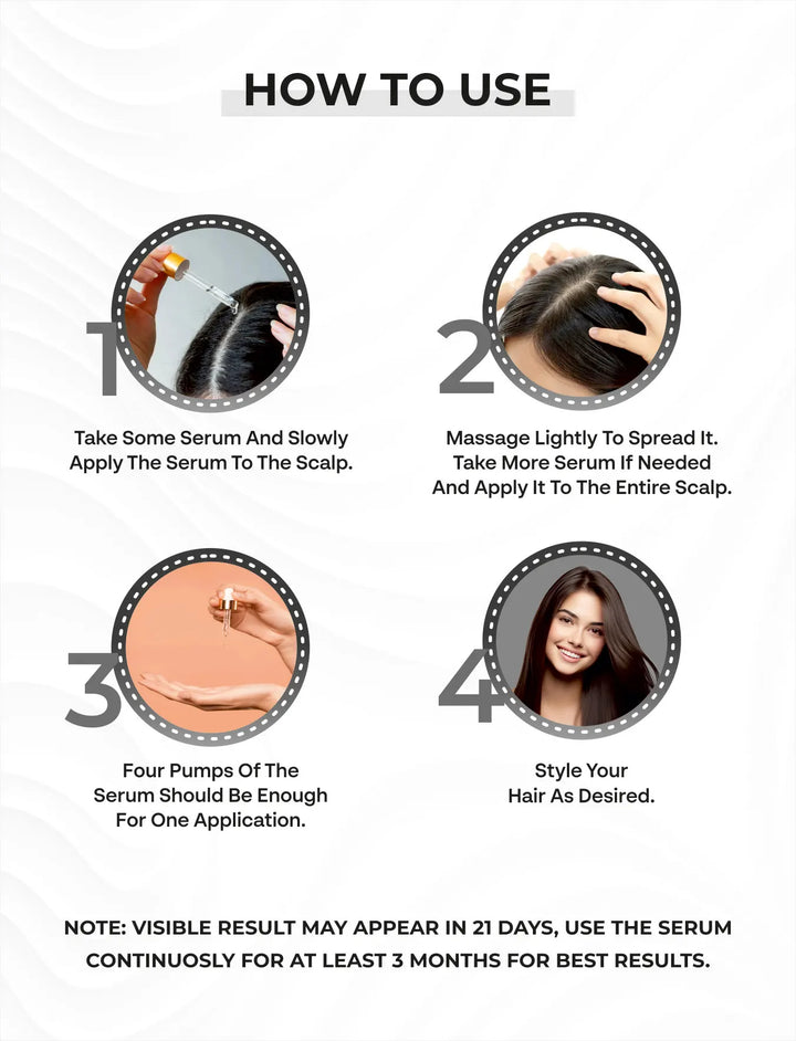 How to use Hair Growth Serum?