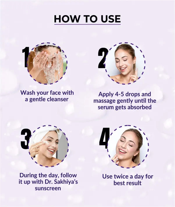 How to use Niacinamide Face Serum