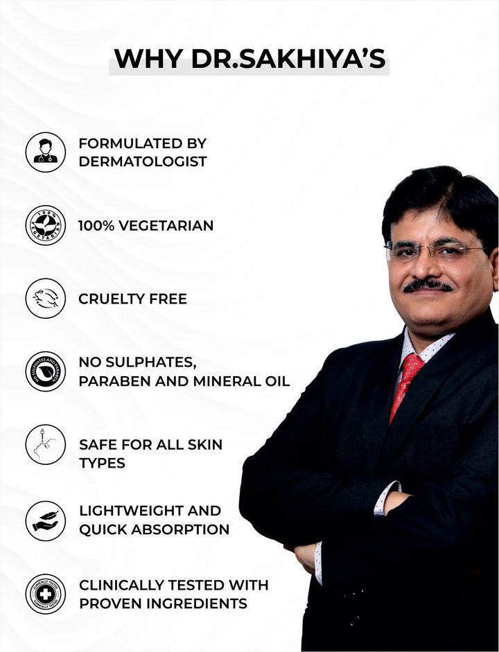 Why Dr. Sakhiya's Hair Growth Serum?