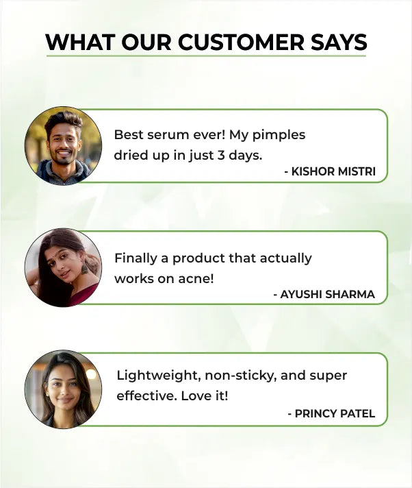 Dr. Sakhiya's Acne & Pimple Face Serum Reviews