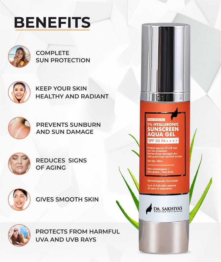 Benefits of Aqua Gel Sunscreen