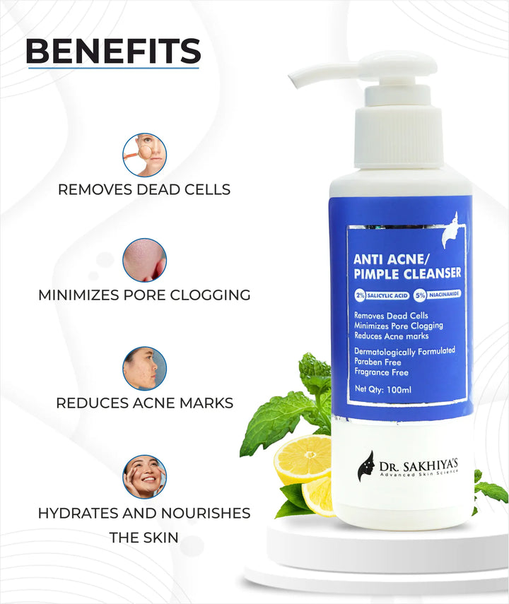 Benefits of Salicylic Acid and Niacinamide Face Cleanser