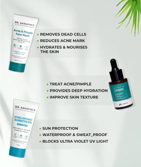 Benefits of  Acne Care Kit