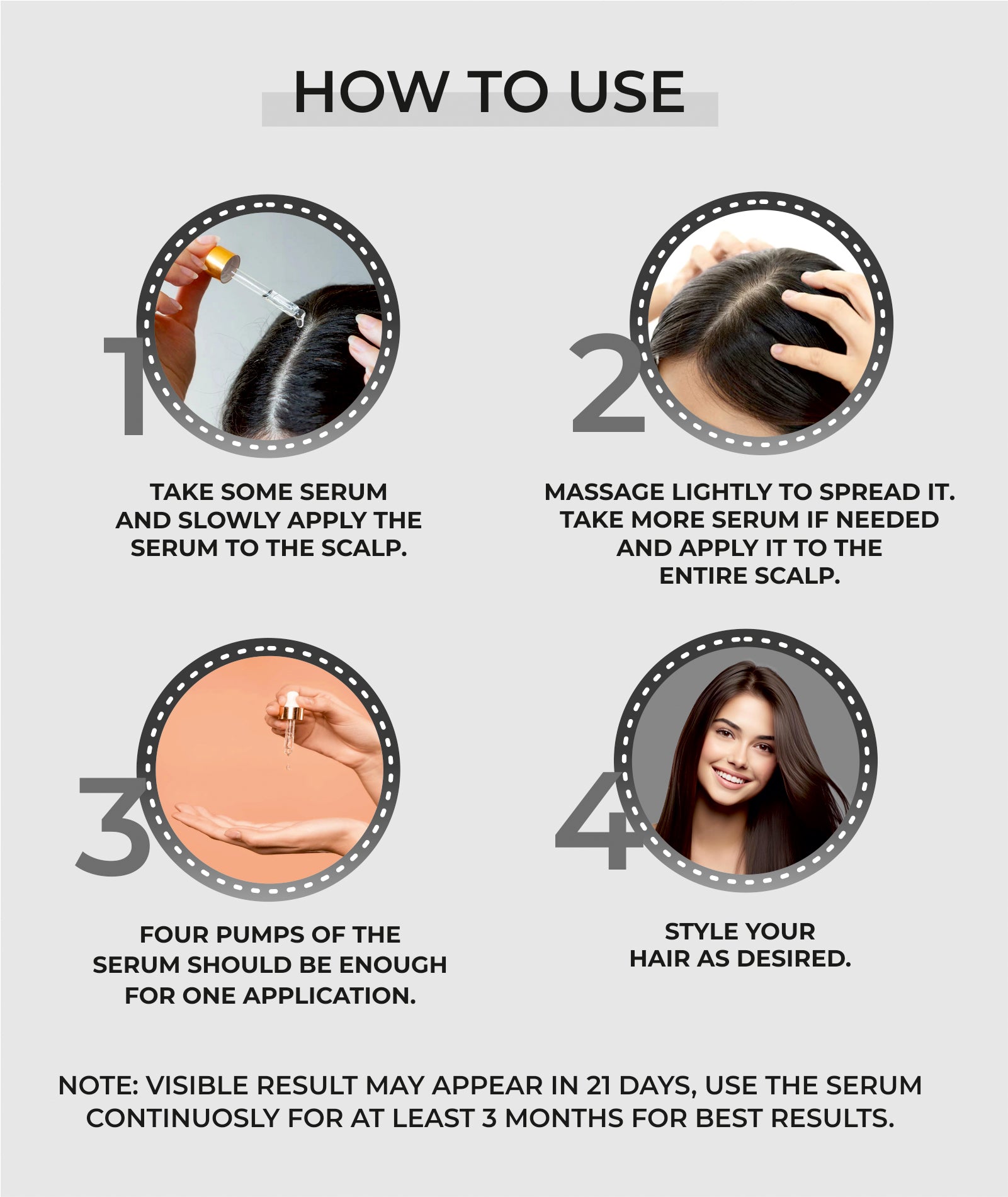How To Use Hair Growth Serum
