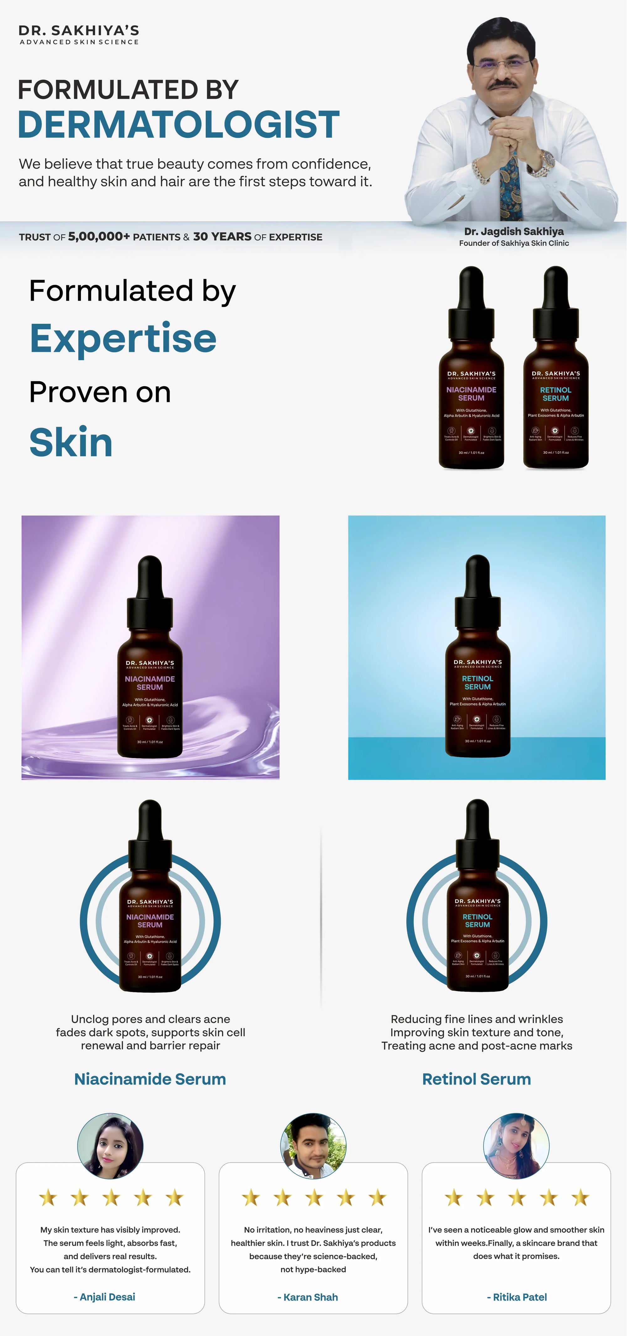 Dr. Sakhiya's Skin Revival Set
