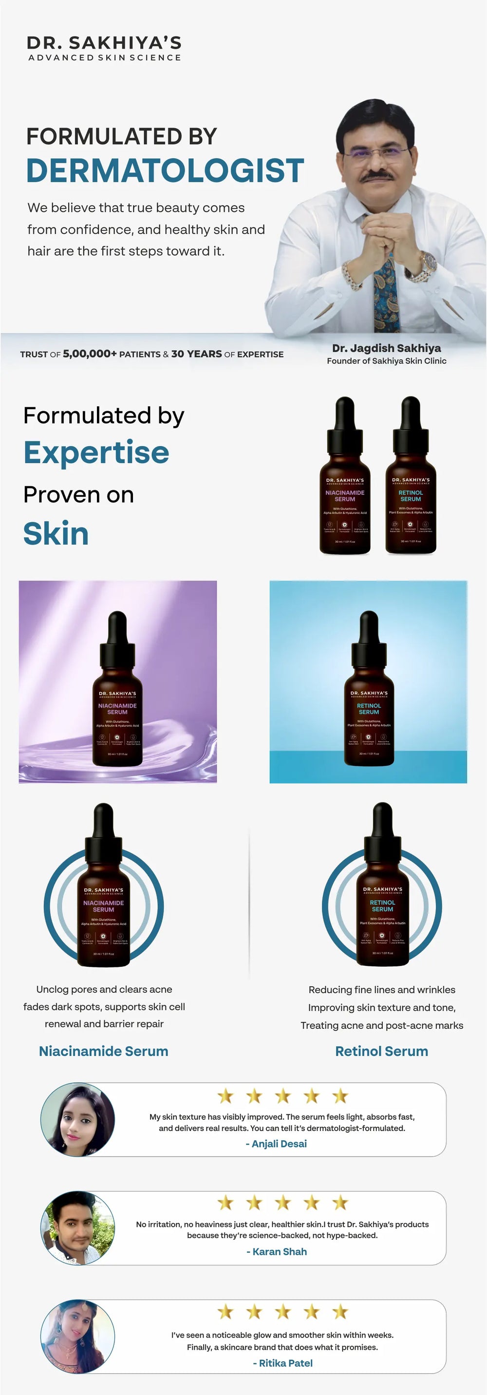 Dr. Sakhiya's Skin Revival Set