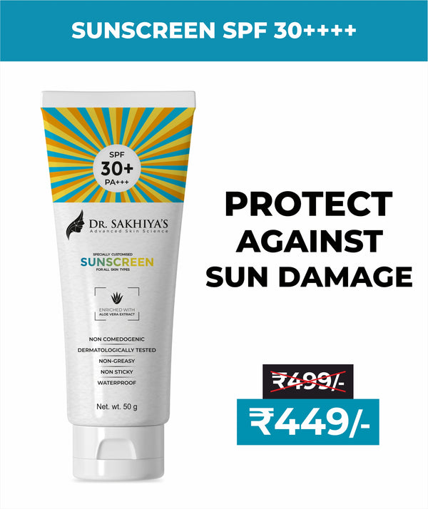 SPF 30 Sunscreen - Dr. Sakhiya's