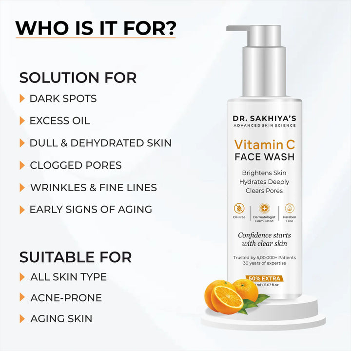Who is Vitamin C Facewash for?