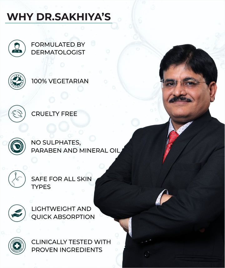 Why You Should Choose Dr. Sakhiya's Dermatologically Formulated Products