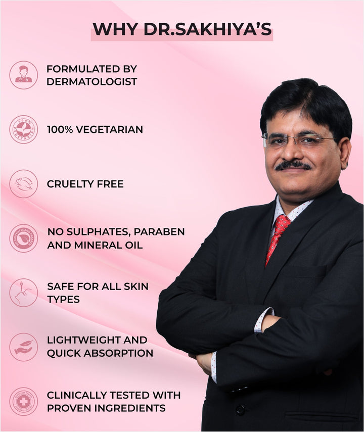 Why You Should Choose Dr. Sakhiyas Dermatologically Formulated Products
