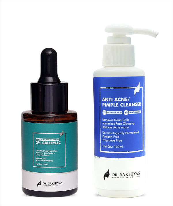 Advanced Anti Acne Combo - Dr. Sakhiya's